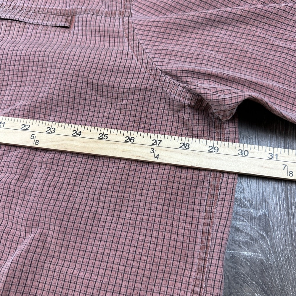 Cabelas Mens 2XL Long Sleeve Button Down Shirt Grid Hiking Gorpcore Utility - Picture 10 of 10